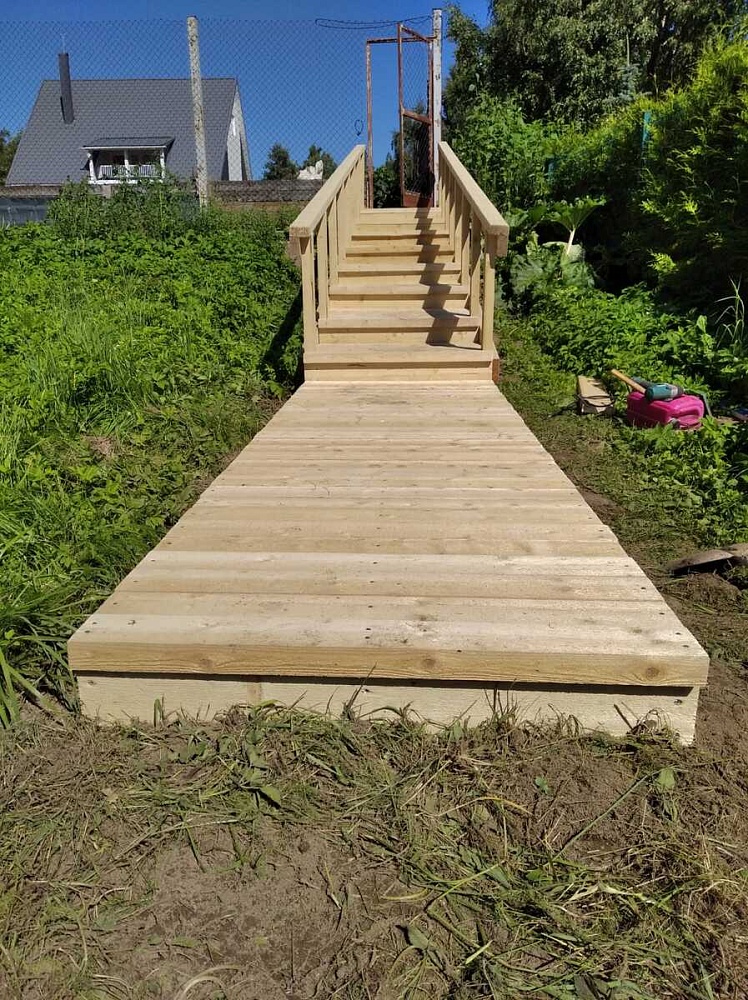 Строительство деревянной лестницы